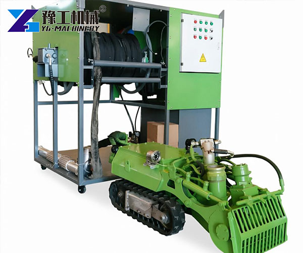 Compact Dredging Robot For Rivers