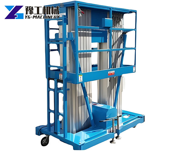Double Column Aluminum Alloy Lifting Platform