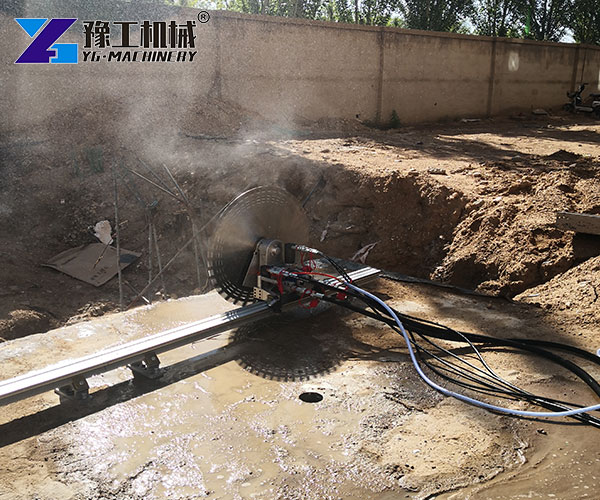 High Power Concrete Wall Saw