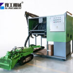 Underwater Dredging Robot Closeup