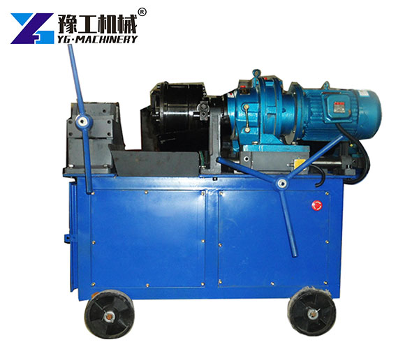 bench type thread rolling device