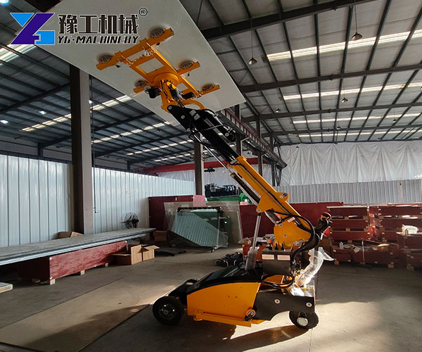 cordless glass installation robot