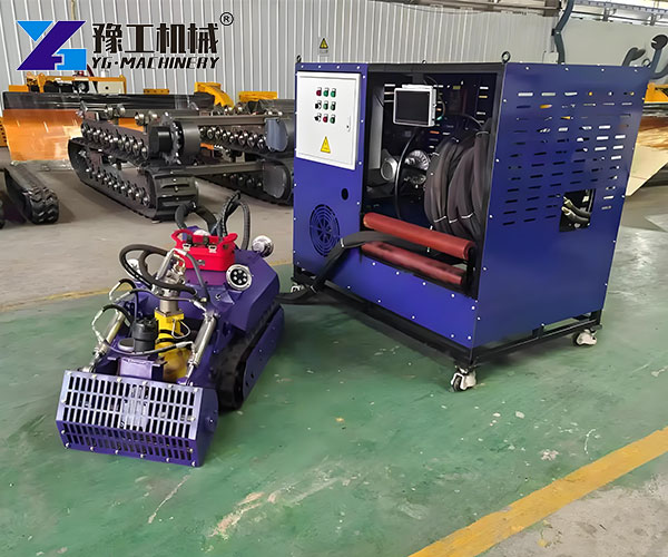 industrial waste dredging platform