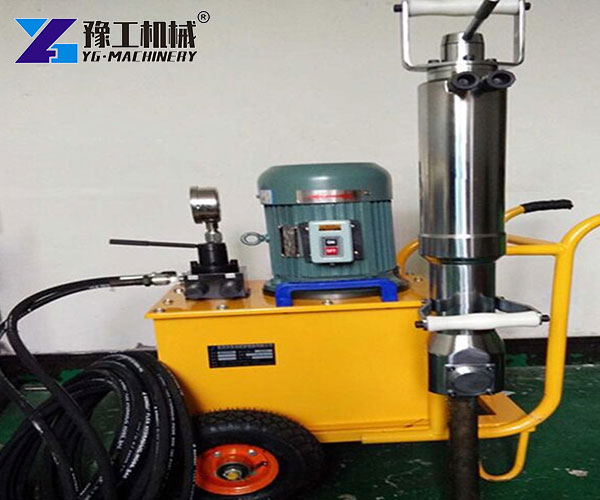 portable hydraulic stone splitter