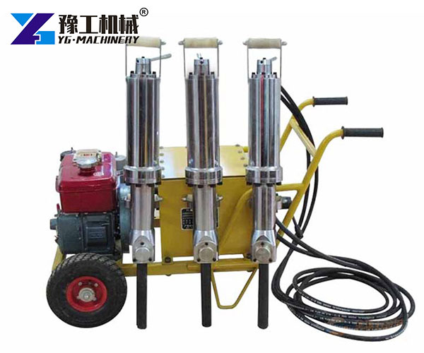 precise hydraulic stone splitter