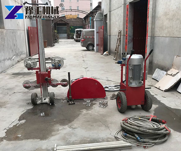 precision rope saw cutting machine