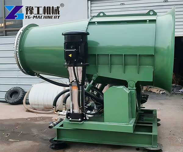 towable dust control cannon
