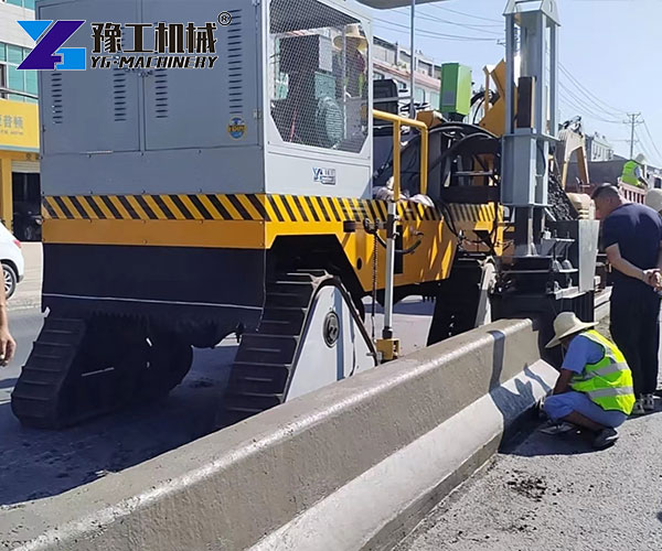 Automated Kerb Laying Equipment