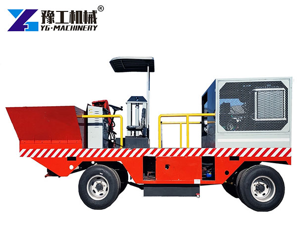 Concrete Side Barrier Construction Machine