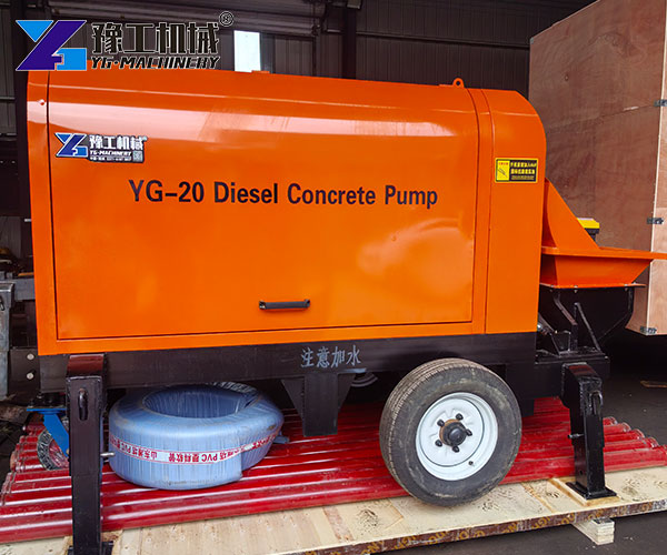 Concrete Transport Pumping System