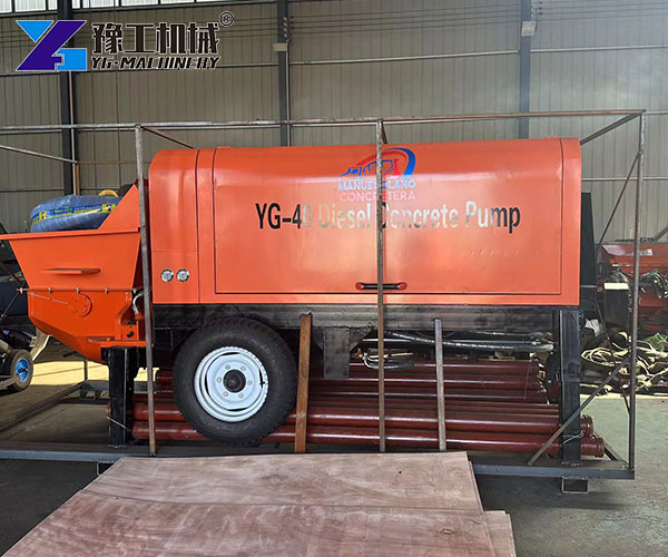 Construction Site Pumping Vehicle