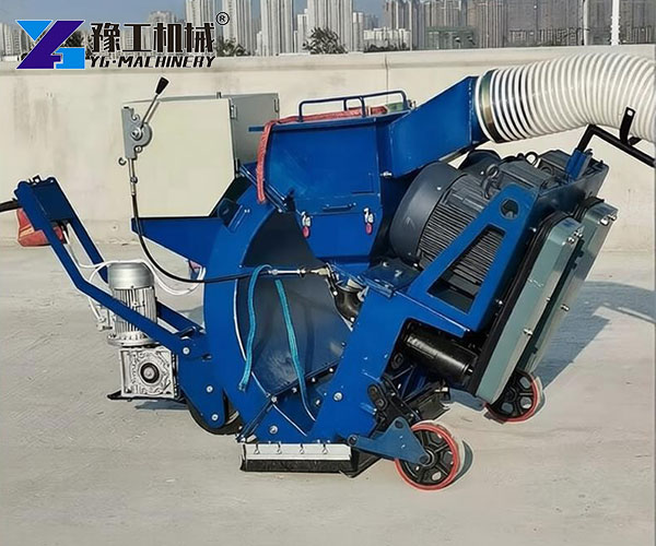 Heavy Duty Pavement Cleaning Shot Blaster