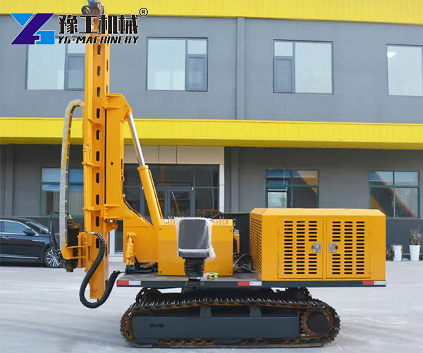 High Output Solar Field Construction Machine