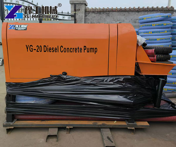 Hydraulic Concrete Pumper