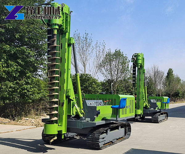 Hydraulic Driven Ground Post Driving Equipment
