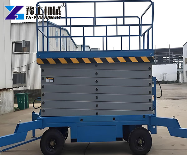 Indoor Warehouse Mobile Lift Table