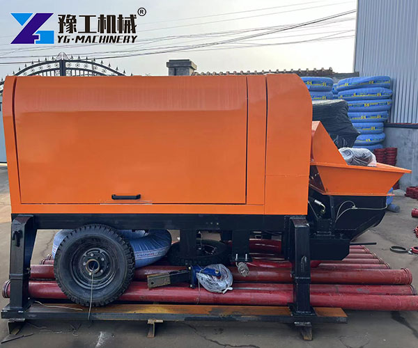Onsite Concrete Delivery Pump