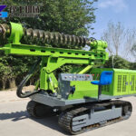 Renewable Energy Pile Driving System Setup