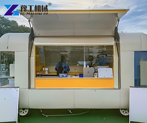 Small Ice Cream Trailer