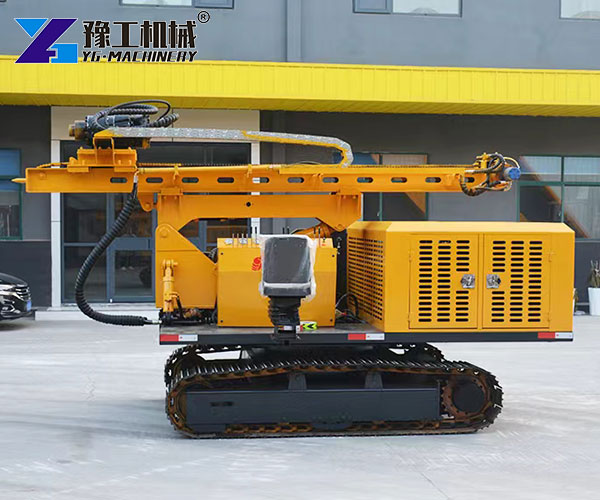 Solar Foundation Post Installation Equipment