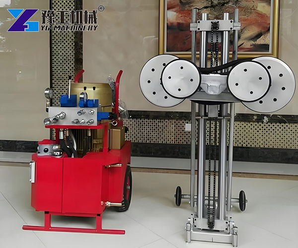 concrete rope sawing device