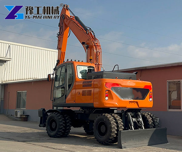 construction site digger