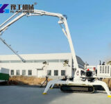 crawler concrete placing boom boom