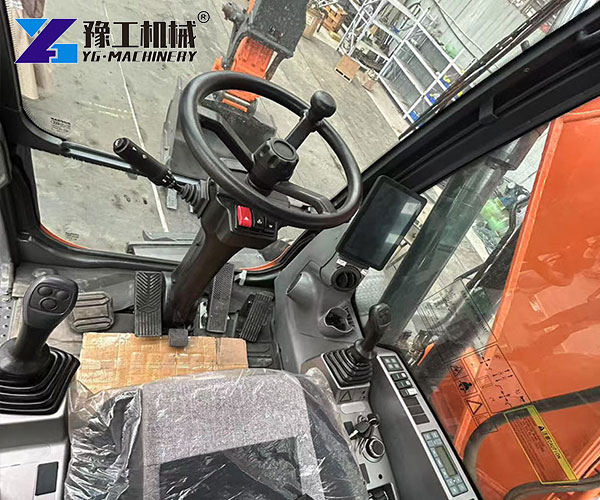 excavation machinery for project