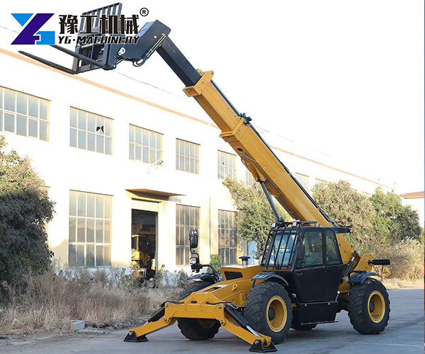 forklift telescopic working angle