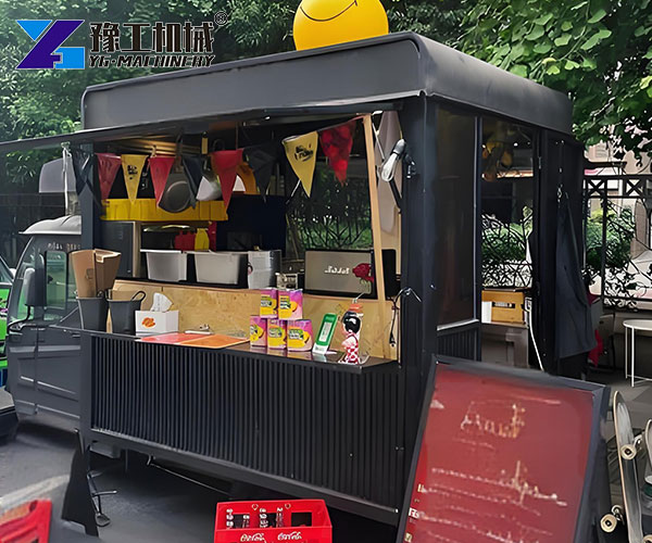 hot dog vending station