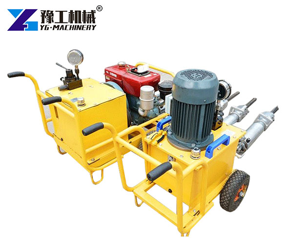 hydraulic rock splitting unit