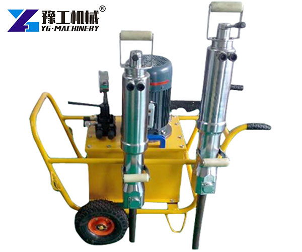 hydraulic wedge rock splitter