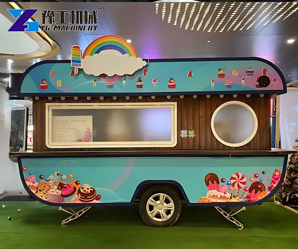ice cream catering vehicle
