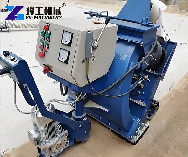 industrial pavement blasting unit