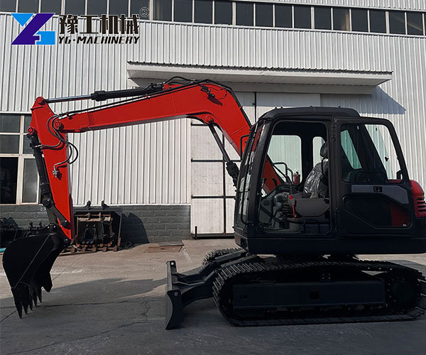 industrial site earth mover