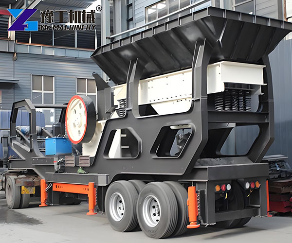 mobile crusher for mining site