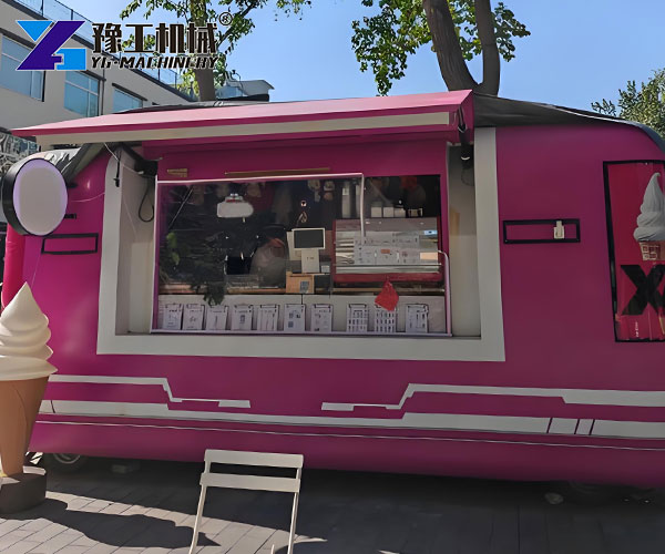 portable gelato stand