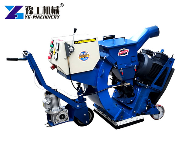 road floor shot cleaning machine