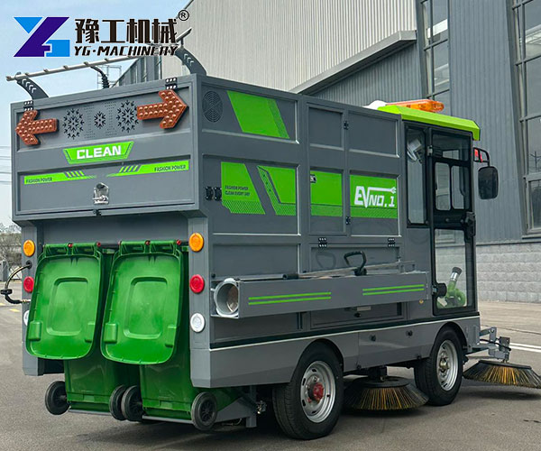road sweeping machine
