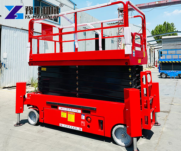 scissor lift platform operation