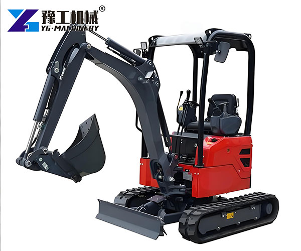 Small Footprint Construction Digger