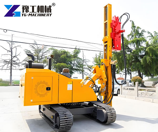 solar farm foundation equipment