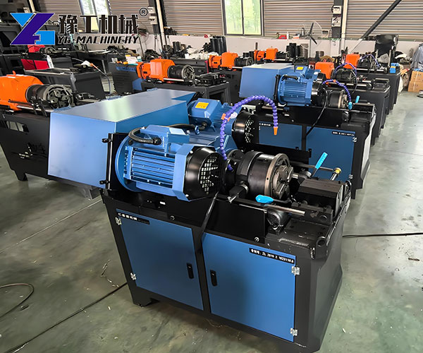 steel bar thread machine