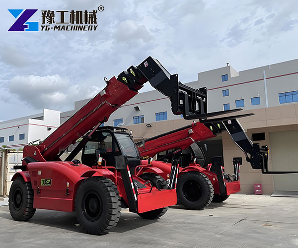 telescopic boom forklift materials