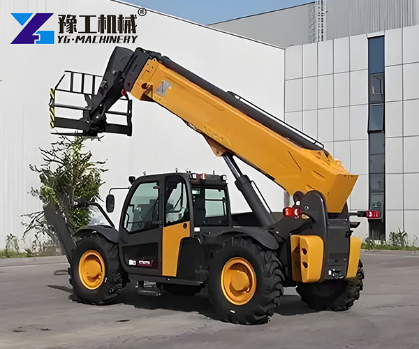 telescopic boom forklift outdoor