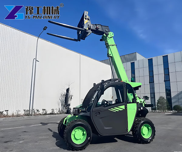 telescopic boom forklift transport