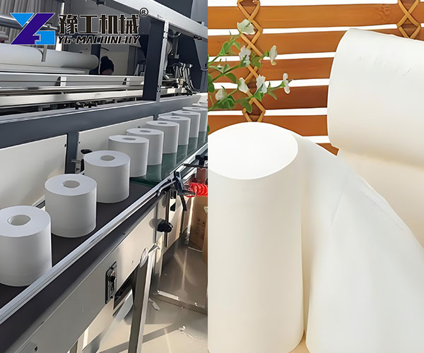 toilet tissue roll machine