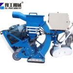 walk behind abrasive shot unit