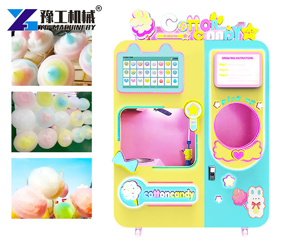 colorful candy floss