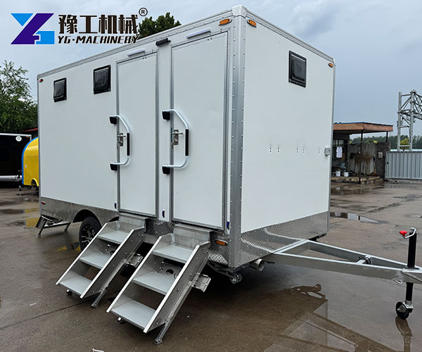 commercial toilet trailer